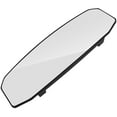 thumbnail image 2 of Retrok Rear View Mirror Clear Interior Rearview Mirror Adjustable Auto Safety Rearview Mirror Anti-Glare Wide Angle Convex Rear View Mirror Reduce Blind Spots for Most Cars SUVs Trucks, 2 of 10