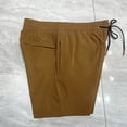 thumbnail image 6 of NOLDARES Mens Quick Dry Swim Trunks with Mesh Lining, Summer Surf Long Beach Pants Board Shorts Bathing Suits(Brown,M), 6 of 7