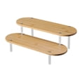 thumbnail image 1 of TISHITA Acrylic Display Riser 2 Tier Model Storage for Crafts Figures Model Vehicles 20cm, 1 of 8