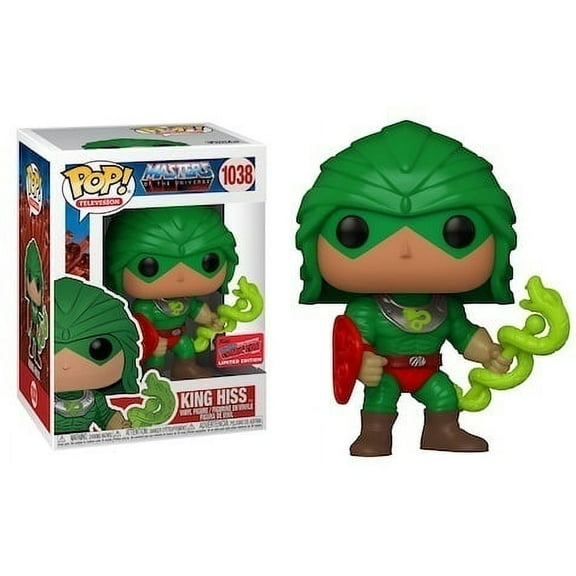 Funko POP! Masters of the Universe King Hiss #1038 NYCC 2020 Limited Edition Con Exclusive Sticker