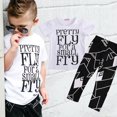 thumbnail image 3 of 2 pcs PRETTY FLY FOR A SMALL FRY Outfit Set 2-7T, 3 of 7