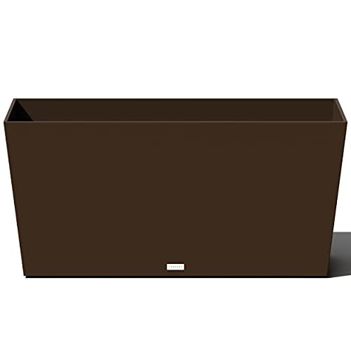 Veradek Pure Series Midori 39" Planter Espresso
