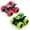 Green+Red, variant on Friction Powered Monster Trucks Toys for Boys - Push and Go Car Vehicles Truck, Inertia Vehicle, Kids Birthday Christmas Party Supplies Gift 3 Years Old,Orange+Purple(2PCS)