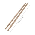 thumbnail image 3 of 2 Pcs Baguettes de Tambour en Bambou Pièces Musicales Créatives Premium, 3 of 8