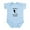 Sky Blue, variant on CafePress - Daddys Lacrosse Buddy Body Suit - Baby Light Bodysuit, Size Newborn - 24 Months