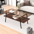 thumbnail image 3 of Brown Tempered Glass Top / In Living Room Gathering / Easy Maintenance, 3 of 5