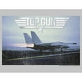 thumbnail image 2 of Women's Top Gun Fighter Jet Ready for Takeoff Distressed  Scoop Neck, 2 of 4