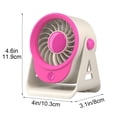 thumbnail image 3 of EQWLJWE Fans Desktop Small Fan for Home Useplug-In Designquiet Mini Table Fanspeed Adjustable Compact Fan for Desk Bedroomofficeliving Room White, 3 of 6