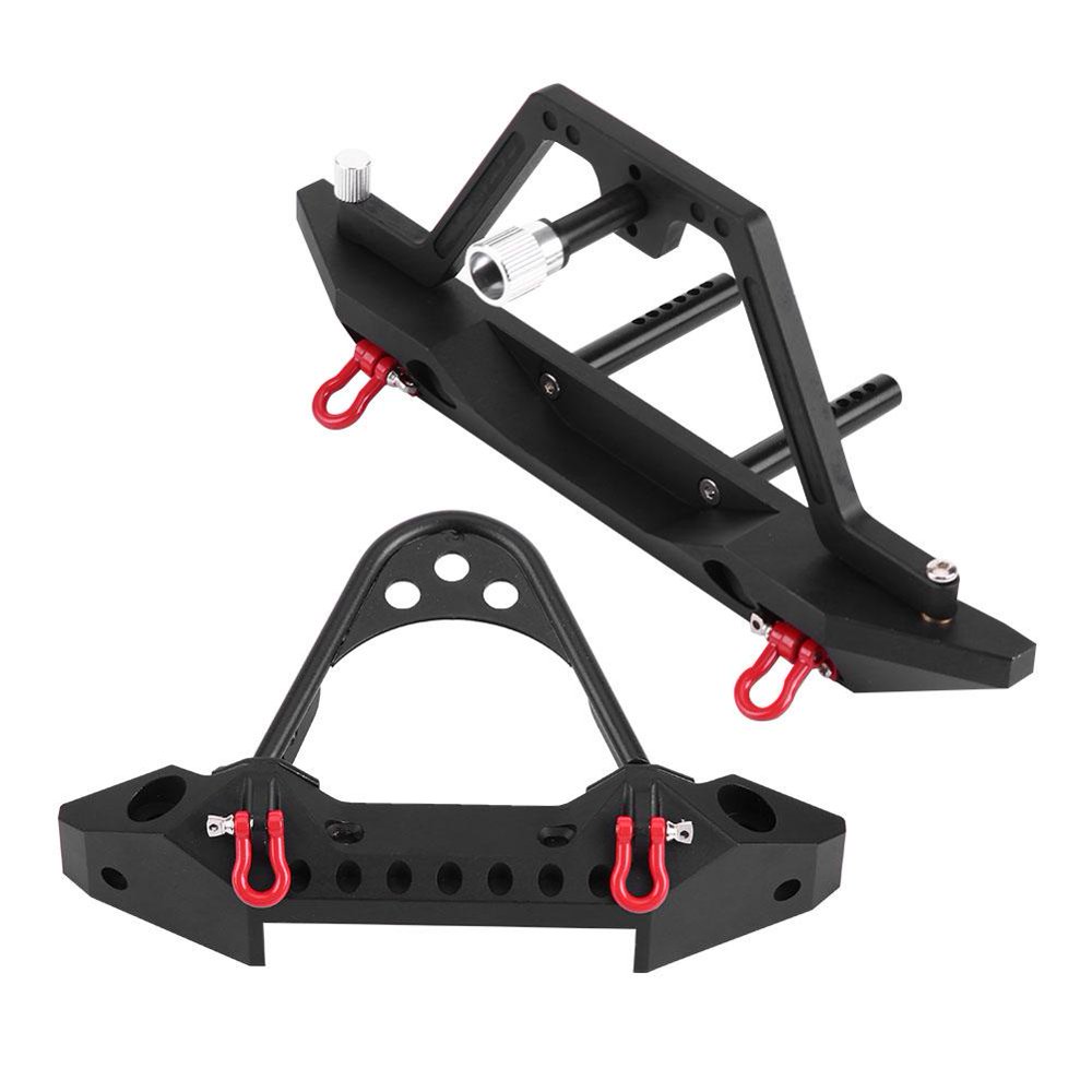 Greensen RC Bumper, RC Crawler Bumper,Metal RC Car Rear Bumper Bull Bar