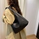 thumbnail image 2 of Bolso Hobo Mano Hombro para Mujer Color Sólido Cuero PU, 2 of 9