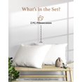 thumbnail image 2 of Funda de almohada Good Sleep Bedding King 2 unidades blanco 1000 hilos, 2 of 6
