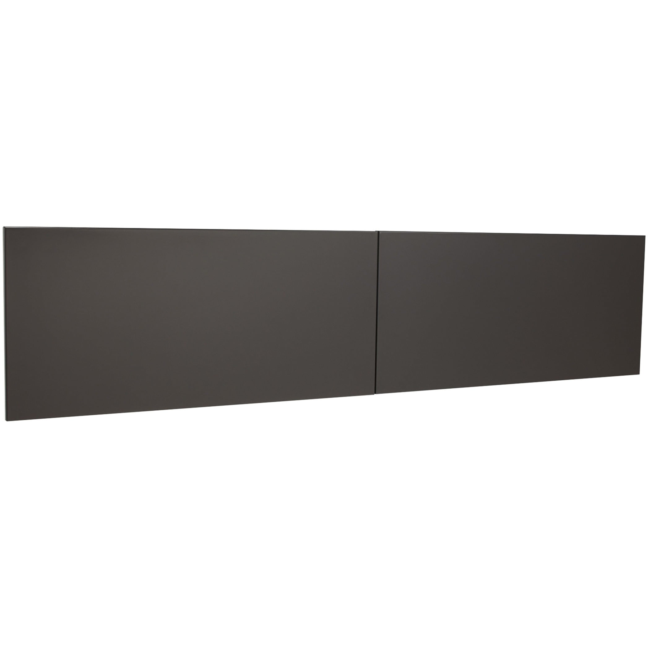 Lorell Stack-On Hutch Door Kit, Charcoal