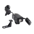 thumbnail image 3 of Cargador de teléfono para motocicleta, resistente al agua, resistente, fácil instalación, adaptador USB, rápido 12V 85V, 3 of 9