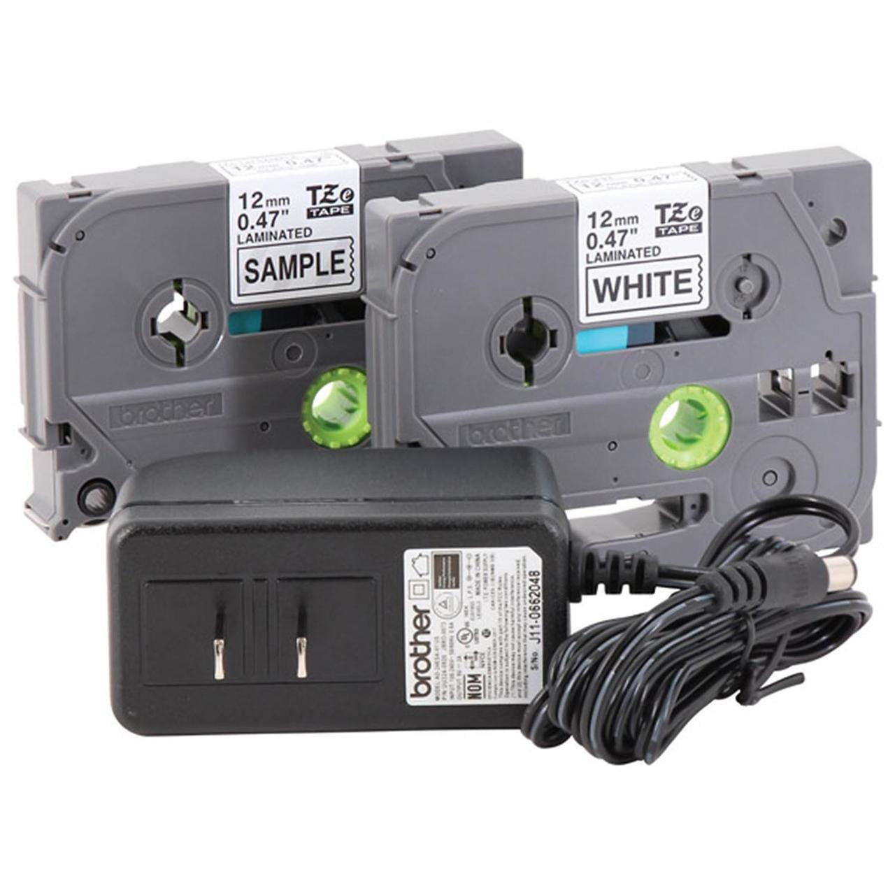 Brother P-Touch PT-2040W Labeler Maker White Bonus 2 Label Tapes & AC Adapter Home Office School Machine BJ8 65604