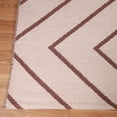 thumbnail image 3 of Superior Zig-Zag Indoor/ Outdoor Area Rug, 3' 6" x 5' 6", Beige, 3 of 10