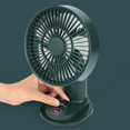 thumbnail image 3 of Ventidor de Clip duradero, ventidor de refrigeración portátil con abrazadera resistente, ventidor USB giratorio para escritorio, ventidor Verde Colco Mini clip en ventilador, 3 of 8