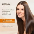 thumbnail image 5 of Kativa Brazilian Keratin Straightening Kit – 12 Week Professional Home Use Treatment with Organic Keratin & Argan Oil for Straighter, Shinier Hair, 5 of 8