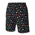 thumbnail image 4 of Pofeuu Multi-Colored Stars Prin Men's Swim Trunks Quick Dry Bathing Suit Swimming Board Shorts Mesh Lining Beach Swimwear-X-Large, 4 of 6