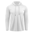 thumbnail image 3 of LTTVQM Mens Quick Dry Hoodies Raglan Long Sleeve Lightweight Breathable Workout Fishing Shirts Stretch Casual Outdoor Camping Athletic Hooded Tops, 3 of 5