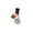 B, variant on XHKUYI Halloween Ghost Figurine 9.45 inch, 3D Resin Top Hat Ghost Statue with Pumpkin, for Bookshelf, Tabletop, Terrace, Bedroom Display