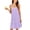 Purple, variant on Nightgowns for Women Cotton Night Gown Sleeveless Sleep Dress Lace Nighty Ladies Nightdress Summer Sleepwear