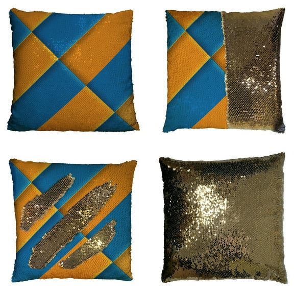 ECZJNT graphic layout Pillow Case Home Decor Cushion Cover 16x16 Inch
