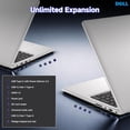 thumbnail image 4 of Dell 16 Touchscreen Laptop DC16251, Intel Core 7 150U, 32GB DDR5, 2TB SSD, Fingerprint, Backlit Keyboard, Free Office 365 for the Web, Windows 11 Pro, Copilot AI, 4 of 7