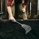 thumbnail image 5 of Rake de acero inoxidable, Rake de jardín resistente, Tijera de metal robusta, Diseño ergonómico, Para jardinería doméstica, Herramienta de limpieza de hojas, Rake de jardín versátil, Rake de acero, 5 of 8