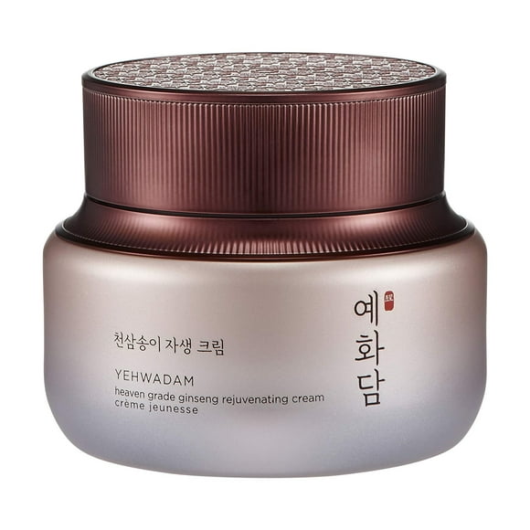 The Face Shop Yehwadam Heaven Grade Ginseng Rejuvenating Cream | Gentle & Low-Irritant Formula for Instant Face Anti-Aging Effects | Naturally Derived for Eye Skin Brightness, 1