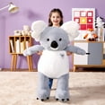 thumbnail image 2 of IKASA Large Koala Stuffed Animal Plush Toy,Giant Koala Cute Jumbo Soft Toys,Huge Big Size Fluffy Plushy Fat Oversized Plushie,Gifts for Kids Girls Boys Girlfriend Children, 2 of 5