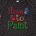 thumbnail image 4 of Inktastic Painting Art I Love to Paint Boys or Girls Baby Bodysuit, 4 of 5