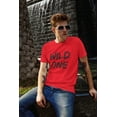 thumbnail image 2 of Old Glory Mens Wild One Short Sleeve Graphic T Shirt, 2 of 6