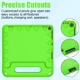 thumbnail image 4 of SUPNICE Shockproof Light Weight Convertible Handle Stand Kids Case for Walmart Onn 10.1" 2nd gen 2020 Release (Model:100011886) and Walmart Onn 10.1" 3 Gen 2022 (Model:100071485),Green, 4 of 7