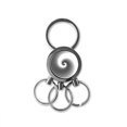 thumbnail image 1 of Centro de rotación Llavero de metal de acero inoxidable Llavero Anillo de cadena Llavero, 1 of 3