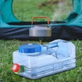 thumbnail image 6 of Water Storage Jug Outdoor Water Bucket with Water Pipe Reusable Large Capacity Sturdy Water Bucket for Camping Wide Mouth Water Container 5.5L, 6 of 9