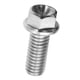 thumbnail image 2 of Tornillos de brida de titanio M6x10-65 mm, cabeza de brida, sujetador de brida M6 x 15, 2 of 9