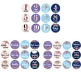 thumbnail image 3 of becaristey 12PCS/Set Month Sticker Baby Photography Milestone Memorial Monthly Newborn Commemorative Card Number Photo Props, 3 of 9