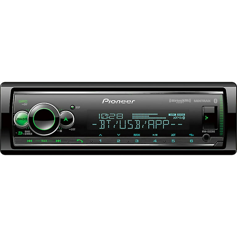 Autorradio  Pioneer MVH-S300BT, LCD, USB, Auxiliar, 50Wx4