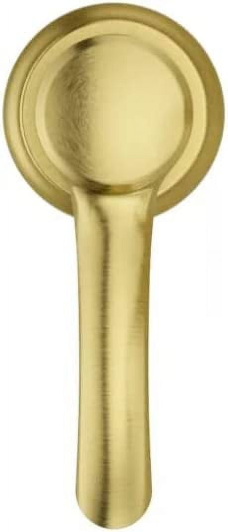 Pfister Barullli Single Handle Pull Down Sprayer Kitchen Faucet with Deckplate Included and Soap Dispenser in Brushed Gold