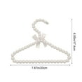 thumbnail image 3 of Luxcidy Pearl Pet Clothes Hangers for Kids， Children Wardrobe Dinosaur Puppy Kitty Hangers, Decorative Non-Slip Baby Closet Organizer, Cute Animal Shaped Hanger Set for Toddlers (White), 3 of 6