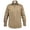 Khaki, variant on Flame Resistant FR Welding Shirt - 100% C - Heavyweight 9 oz (Large, Dark Grey)