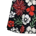 thumbnail image 5 of Nurse Scrubs for Women Tunic Fashion Floral Printed Nurse Uniforms Lounge Comfy V Neck Summer Medical Scrub with Two Pockets Short Sleeve Work T Shirts, 5 of 5