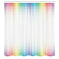 thumbnail image 3 of Ambesonne Digital Shower Curtain, Little Square Mosaic, 69"Wx70"L, Multicolor, 3 of 5