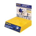 thumbnail image 2 of Aqua Pro Point Of Purchase Display 55GPUMPDSP Yellow Painted Countertop 5.5 GPM Pump Display Stand; Shelf; 10 Inch Length x 9 Inch Width; With Vinyl Graphic Sticker And Printed Styrene Header Card, 2 of 6