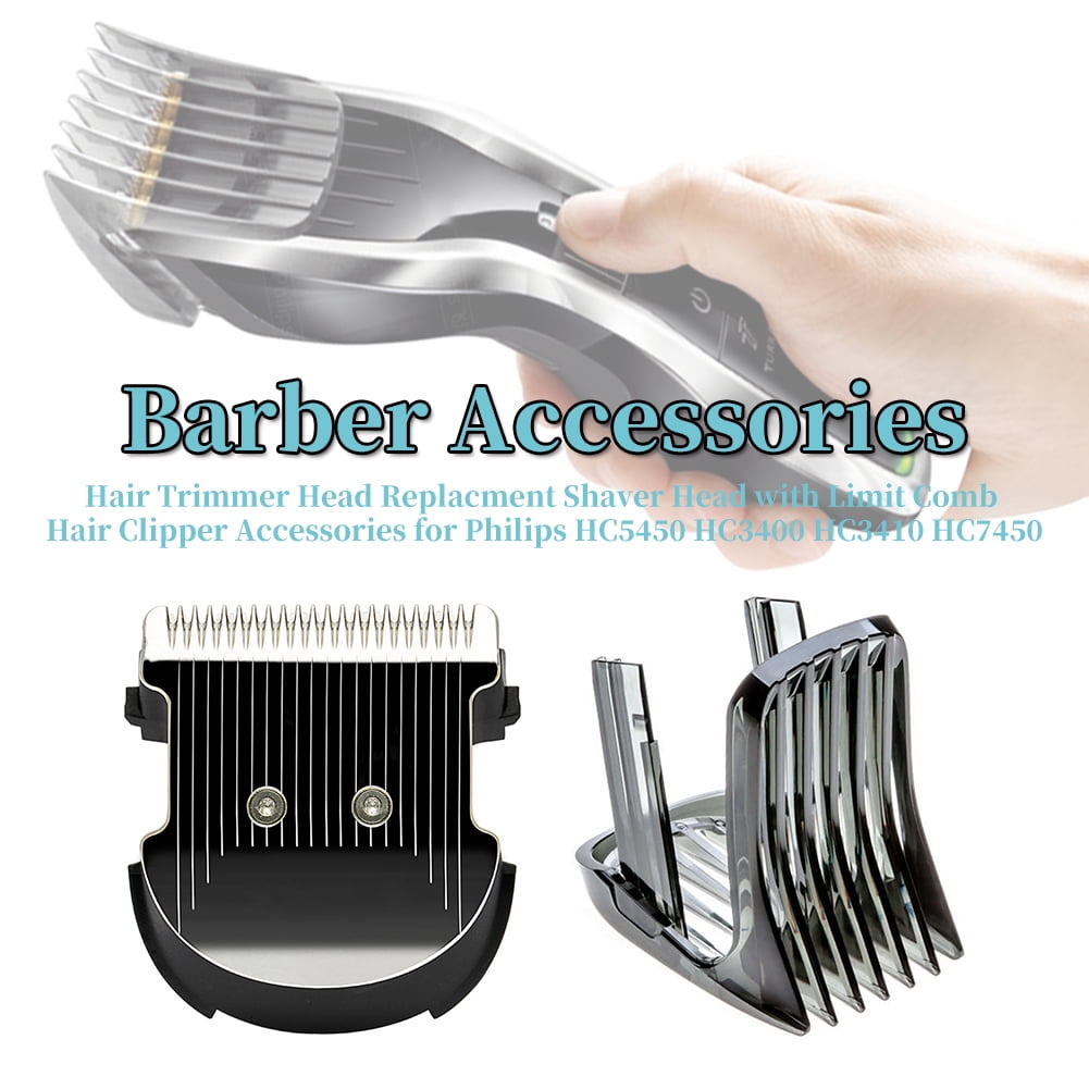 Philips Hair Clipper HC3400 HC3410 HC3420 HC5440 5450 HC7450 Knife  Accessories Shopee Malaysia | New Hair Clipper Blade Cutter For Hc5450  Hc3400 Hc3410 Hc7450 Beard Trimmer Blades Hair Shaver Razor Replacement |