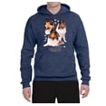 thumbnail image 2 of If It's Not a Collie It's Just a Dog Gift | Mens Dog Lover Hooded Sweatshirt Graphic Hoodie, Vintage Heather Navy, X-Large, 2 of 4