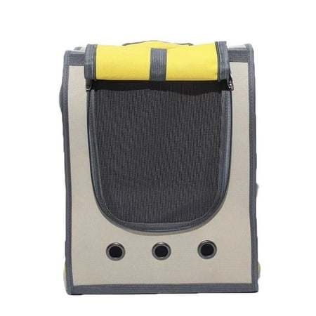 FL Pet Carrier Bag Cat Small Dogs Backpack Outgoing Carry Cats Breathable Double Shoulder Bag Travel Puppy Bags Carriers Supplies