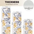 thumbnail image 4 of Pioneer Flower Floral Print Pattern Kitchen Rugs Sets Of 3,Kitchen Runner Rugs Non Skid Washable,Decorative Kitchen Floor Mats for Kitchen,Sink,Laundry,17"x30"+ 17"x47" + 17"x59", 4 of 6