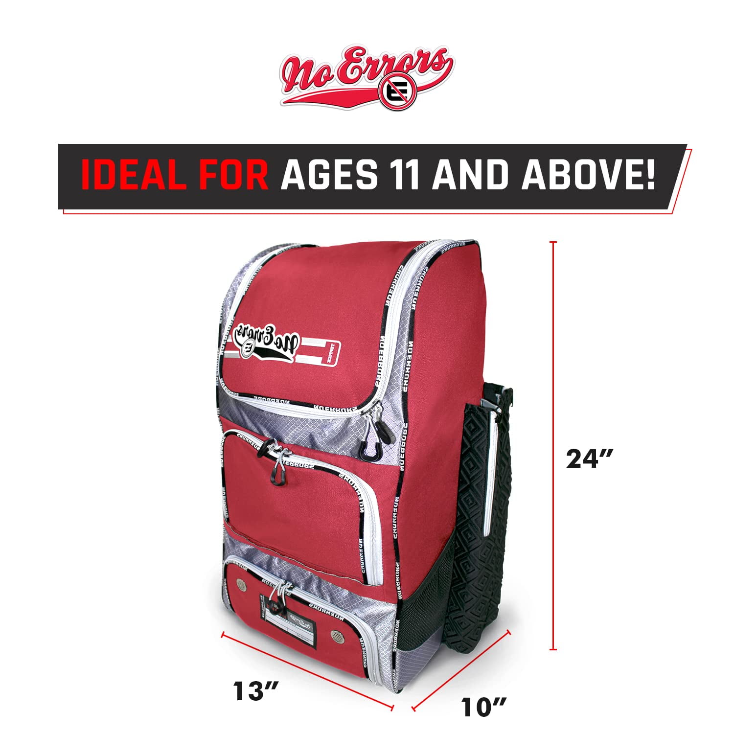 Top Pick Baseball Backpack for Kids - Heavy Duty Youth Baseball and Softball Bag with Fence Hooks - Dual Glove and Bat Compartments
