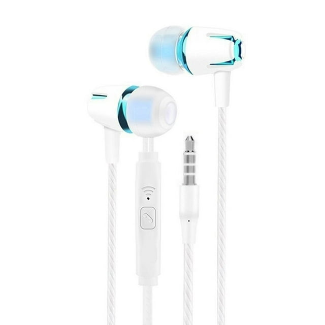 Écouteur Intra-Auriculaire Course Sport Casque Filaire; Écouteur Intra-Auriculaire avec Microphone pour Android pour IOS